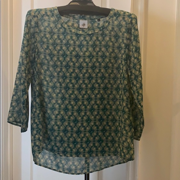 Jade Print Top - Picture 1 of 4